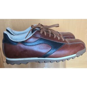 Mark Nason Brown Leather Sneakers US 9 Quiet Luxury Old Money Classic Timeless